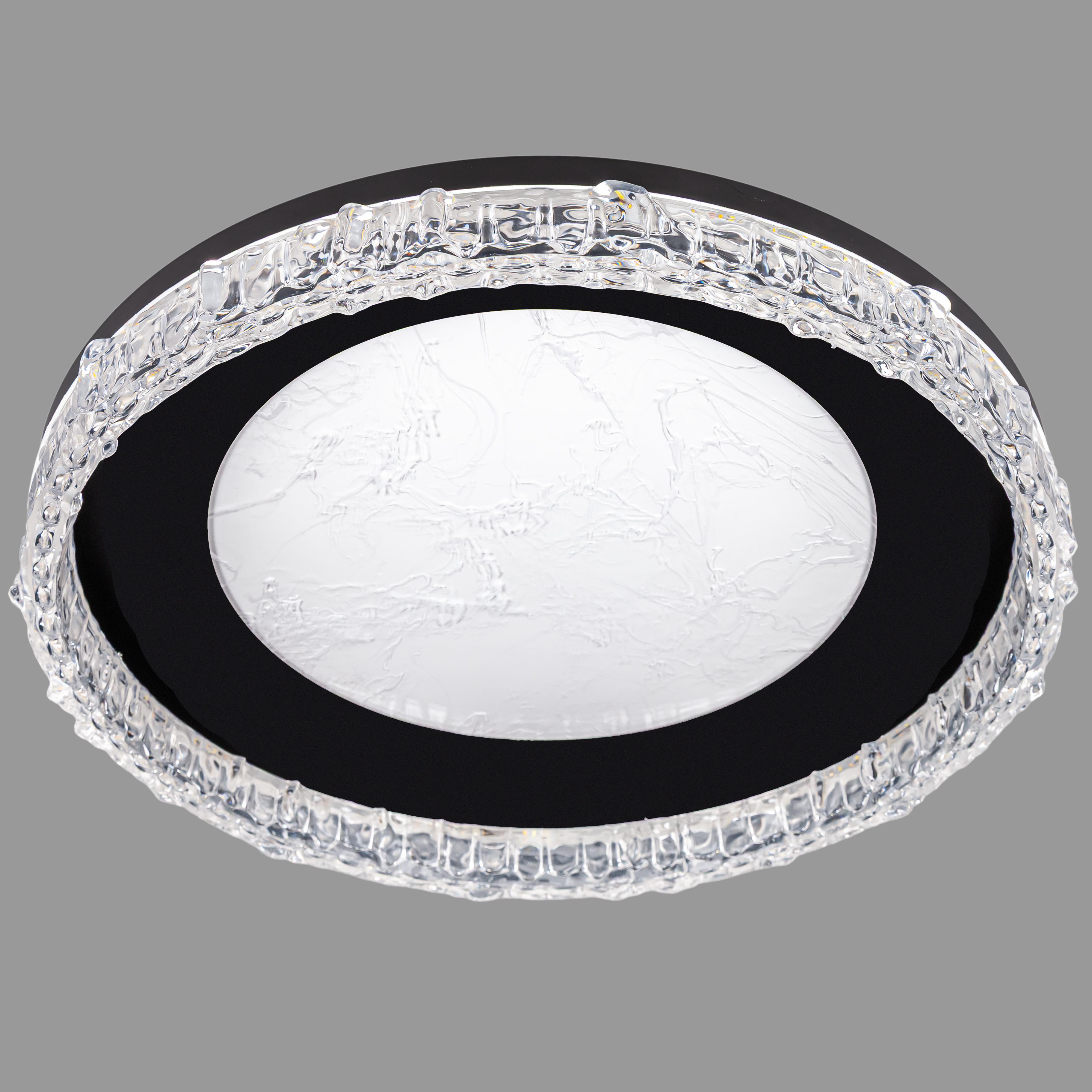 Люстра потолочная Led для натяжного потолка 48W 49 см (87-1090 BK)