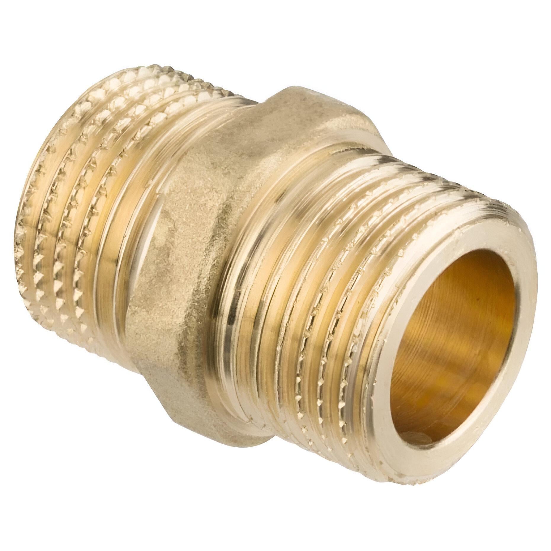 Ниппель Pattaroni 1/2" латунь (AKD54659)