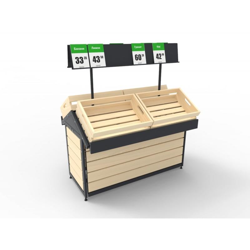 Стелаж овочевий 900х1000х1200 мм (02-10-12 W)