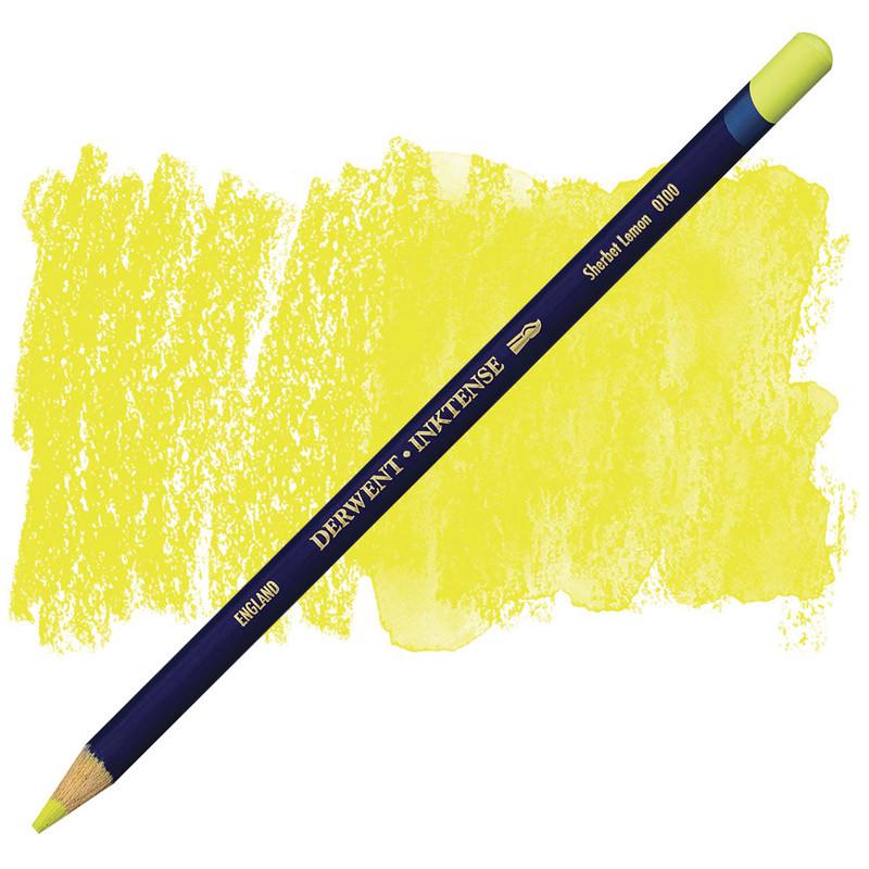 Олівець чорнильний Inktense 0100 Rosa 700903 6 шт. Лимонний (5028252186780) - фото 1