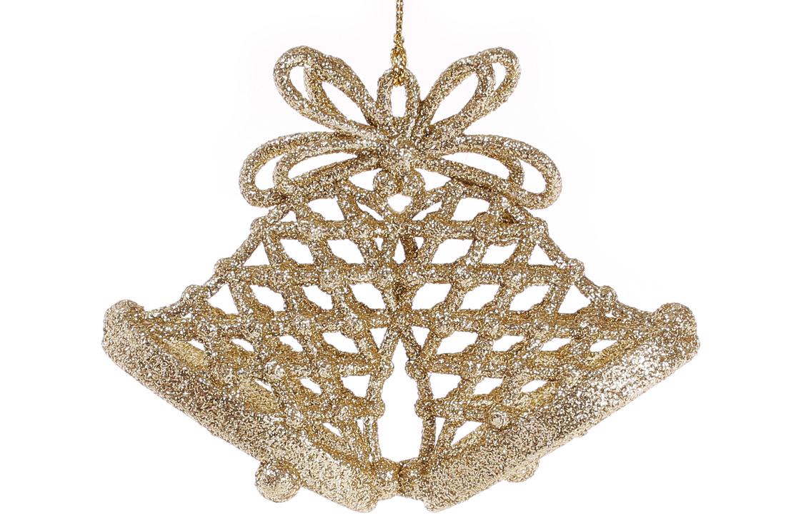 Елочное украшение BonaDi Колокольчики 11 см (788-530)