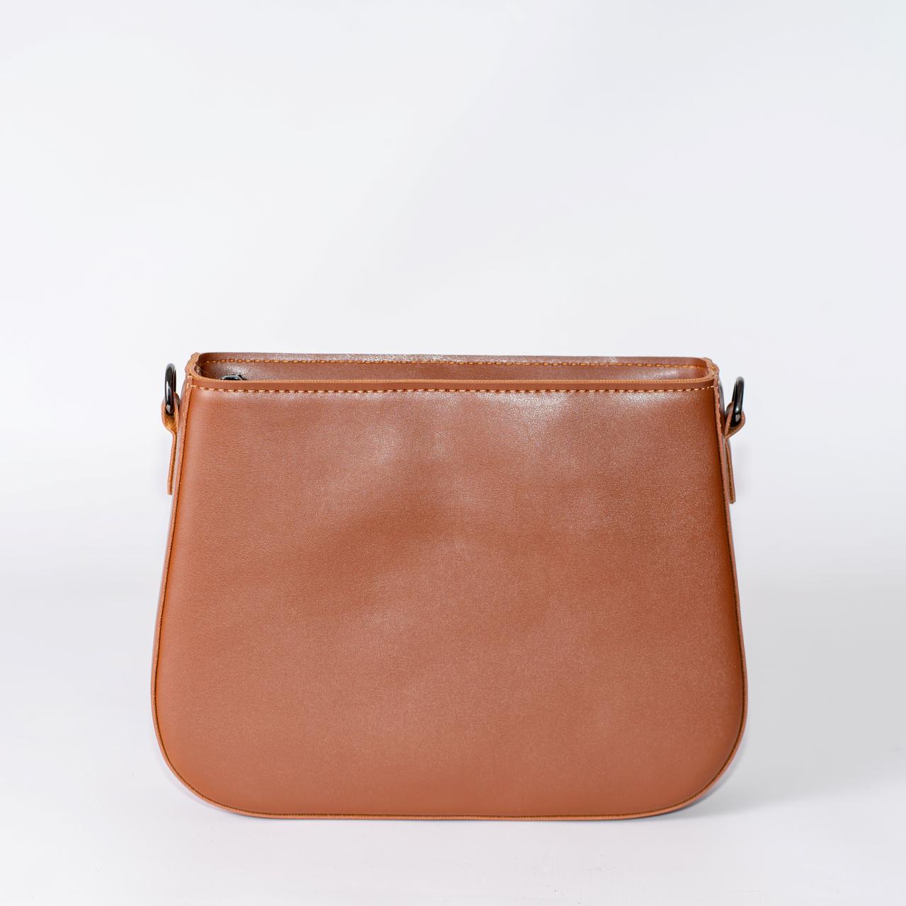 Сумка женская кросс-боди XENIA № 41-24 из эко-кожи Светло-коричневый - фото 3 Сумка женская кросс-боди XENIA № 41-24 из эко-кожи Светло-коричневый - фото 3