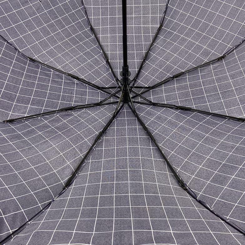 Зонт складной Checkers полуавтомат 8 спиц d 98 см Violet (30281) - фото 5 Зонт складной Checkers полуавтомат 8 спиц d 98 см Violet (30281) - фото 5
