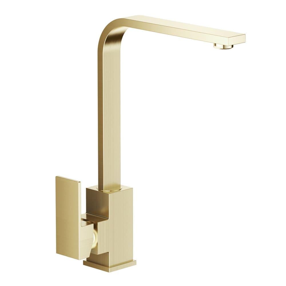 Смеситель для кухни VOLLE PARDO 1548.110115 однорычажный Золотой (171451)