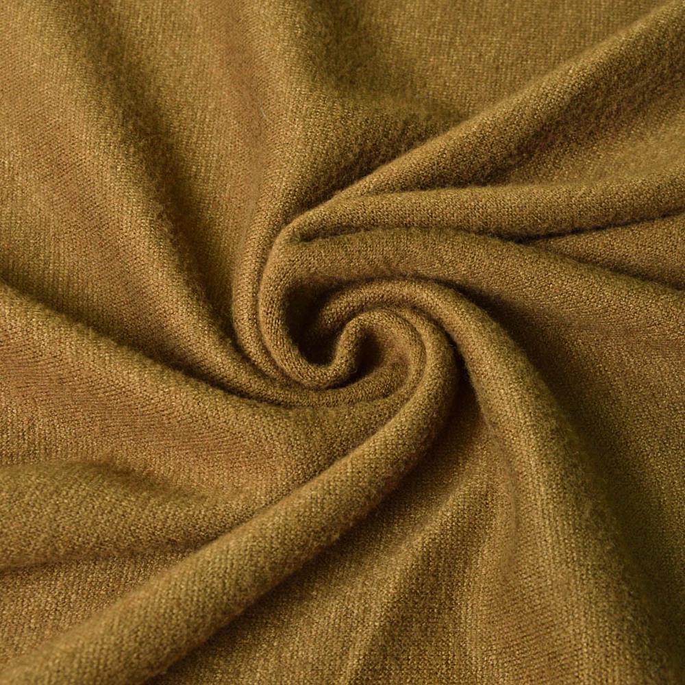 Ткань трикотаж двухсторонняя Осень №54 Хаки (10817)