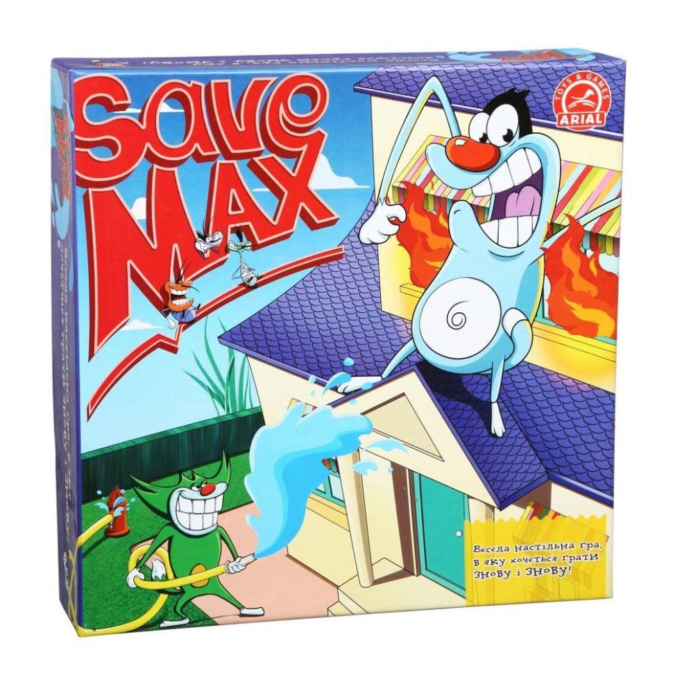Гра настільна Arial Врятувати Макса. Пожежник (SR-113-N-1361)