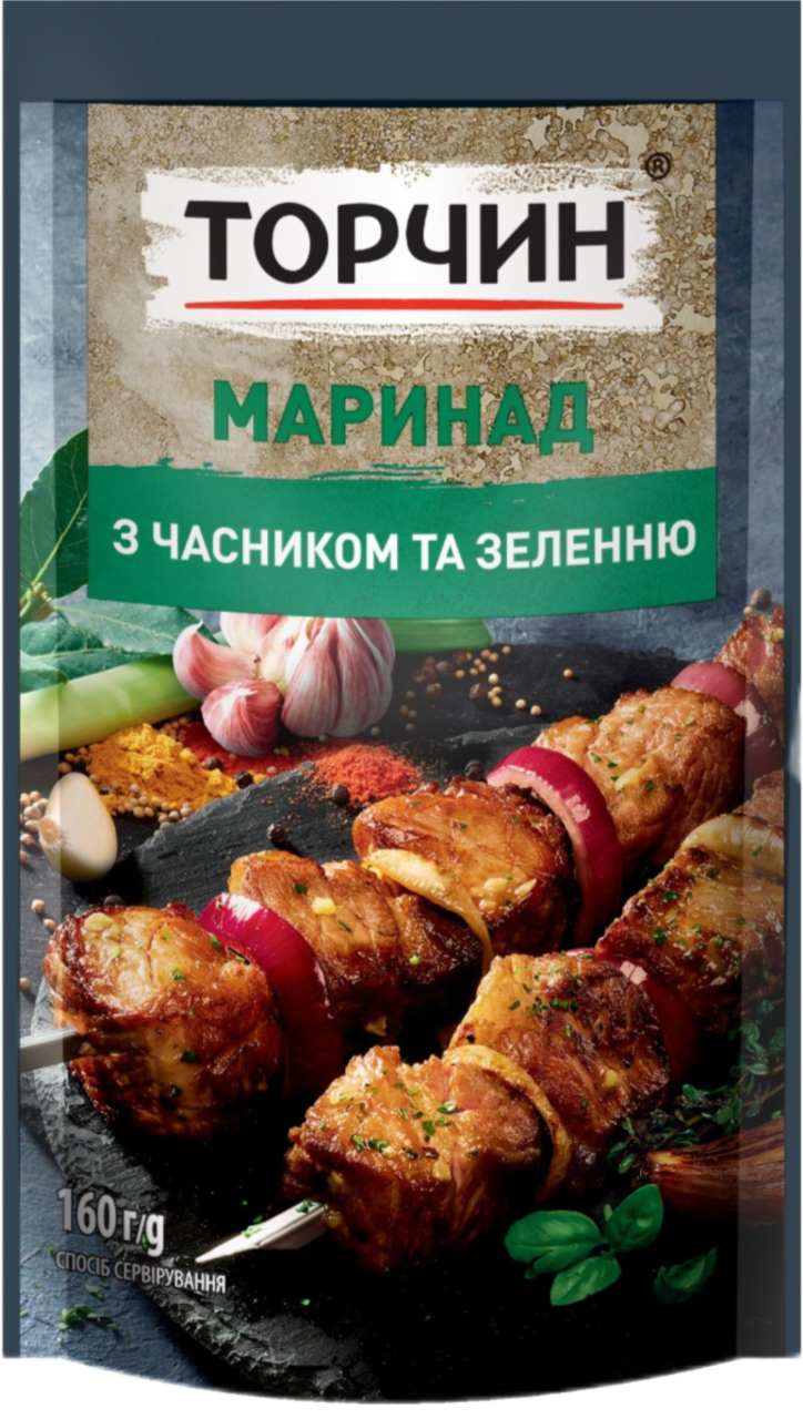 Маринад Торчин із часником та зеленню 160 г (24084103)