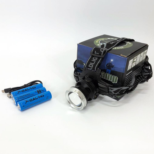 Фонарь налобный BL 8070-P50 LED 1500lm USB 3х18650 (ML-05341) - фото 6