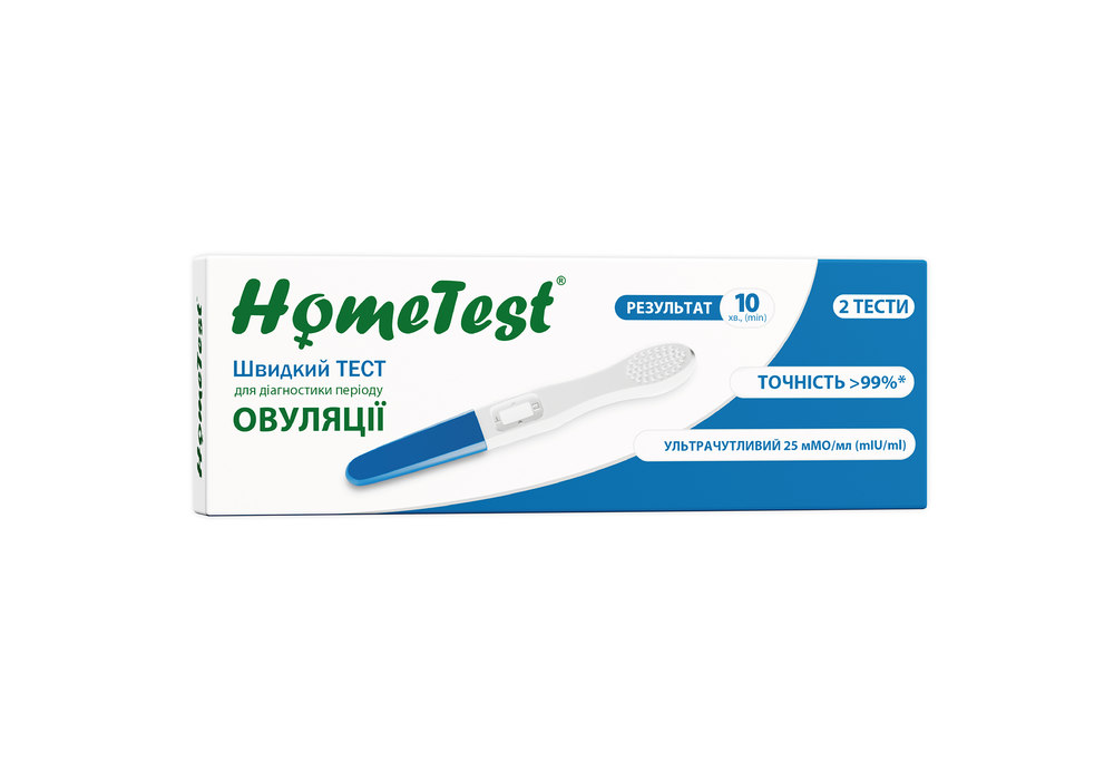 Тест на овуляцию струйный HomeTest №2 (COM04843)