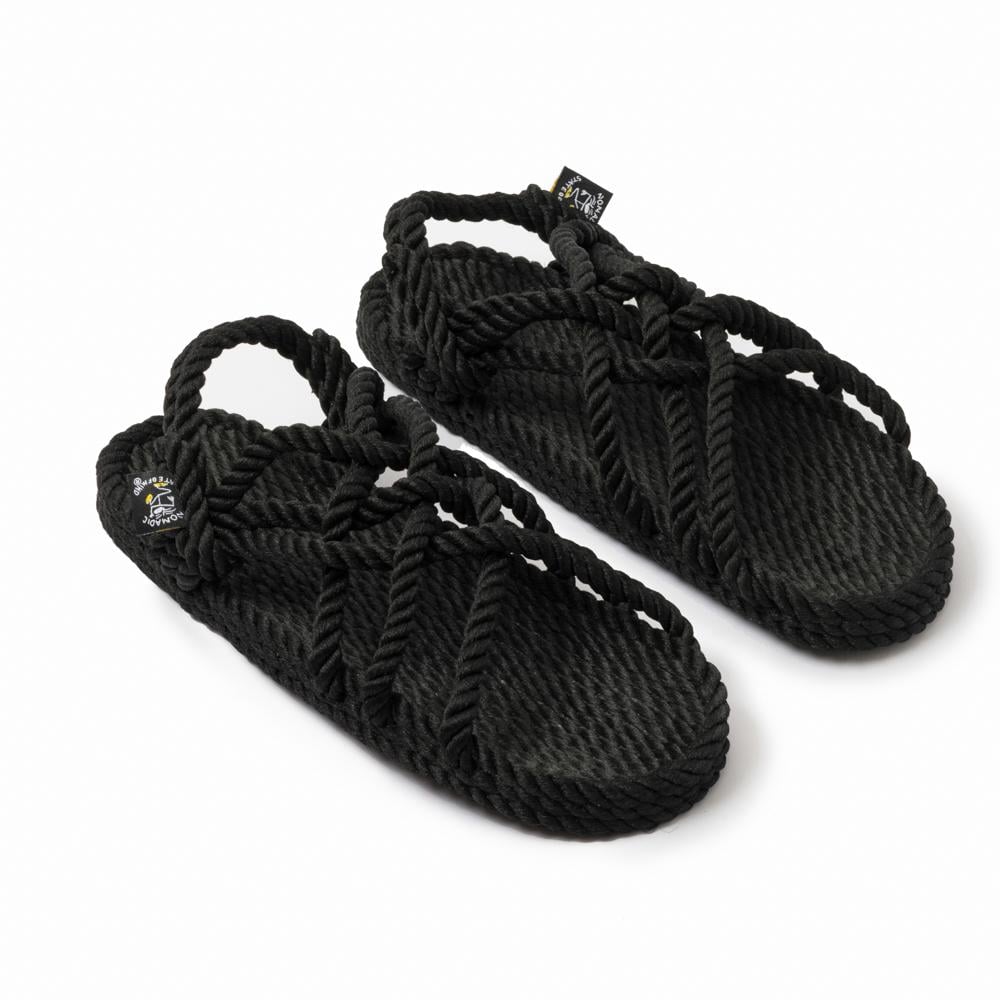 Cандали плетеные с каната Nomadic State Of Mind JC р. 40 Black (25111527) - фото 2 Cандали плетеные с каната Nomadic State Of Mind JC р. 40 Black (25111527) - фото 2