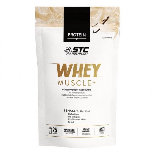 Протеин STC whey muscle protein vanilla 750 г