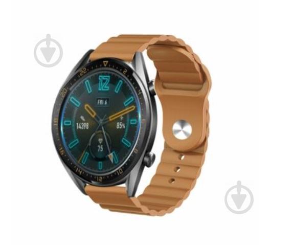 Ремешок силиконовый BeWatch 22мм для Samsung Gear S3 | Galaxy Watch 46 | Galaxy Watch 3 45 mm LineS Коричневый Ремешок силиконовый BeWatch 22мм для Samsung Gear S3 | Galaxy Watch 46 | Galaxy Watch 3 45 mm LineS Коричневый