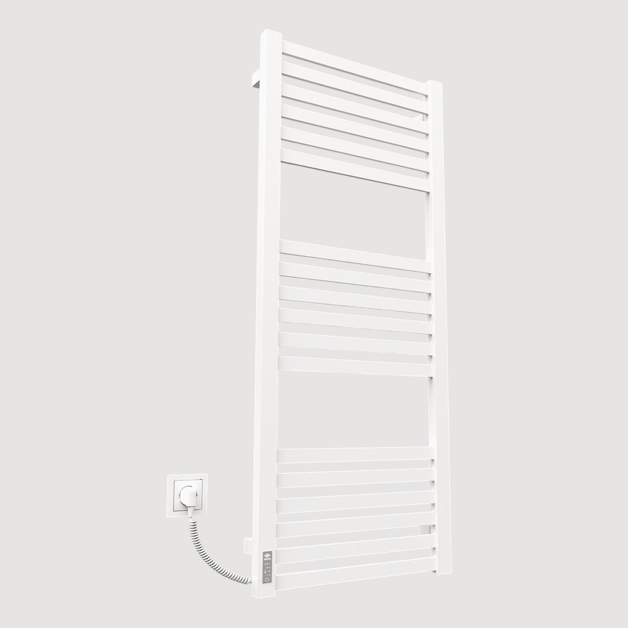 Полотенцесушитель электрический KOSSER EL Герда 1200х500 мм Белый (KSR-ДГ04ELW)