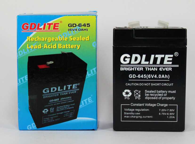 Аккумулятор батарея GDLite GD 645 6V 4A (9614991) - фото 2