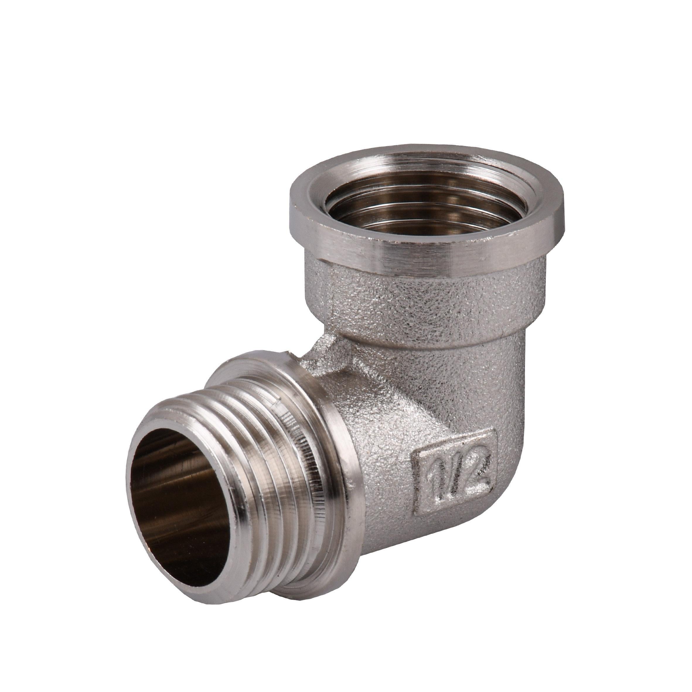 Угольник никелированный Optimum 1/2" NL333S (000030768) Угольник никелированный Optimum 1/2" NL333S (000030768)