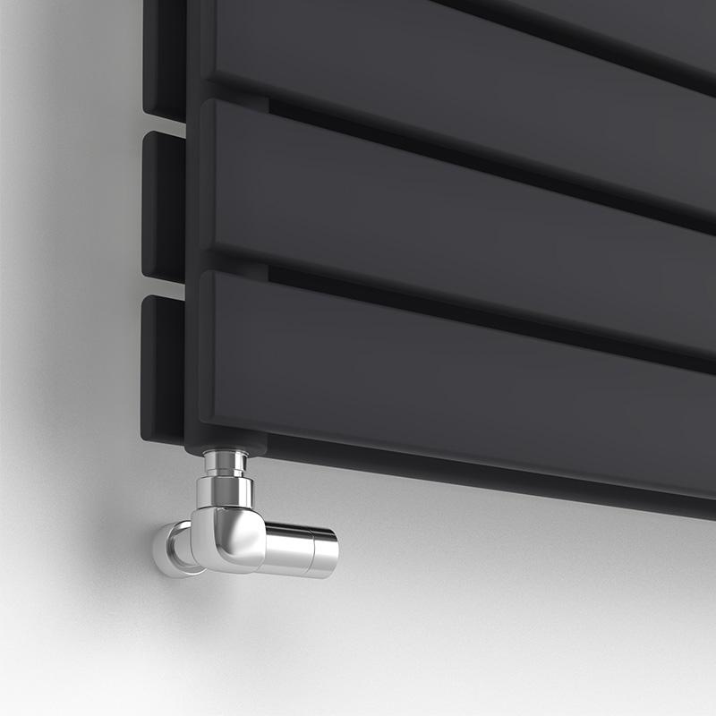 Радиатор дизайнерский Ideale Vittoria H 12 5/340/1800 Черный - фото 2 Радиатор дизайнерский Ideale Vittoria H 12 5/340/1800 Черный - фото 2