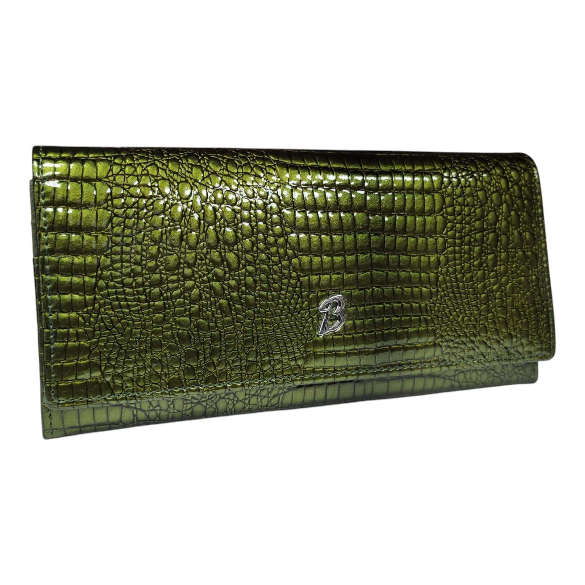 Кошелек женский Baliya B8003-7 натуральная кожа Olive (B8003-7)