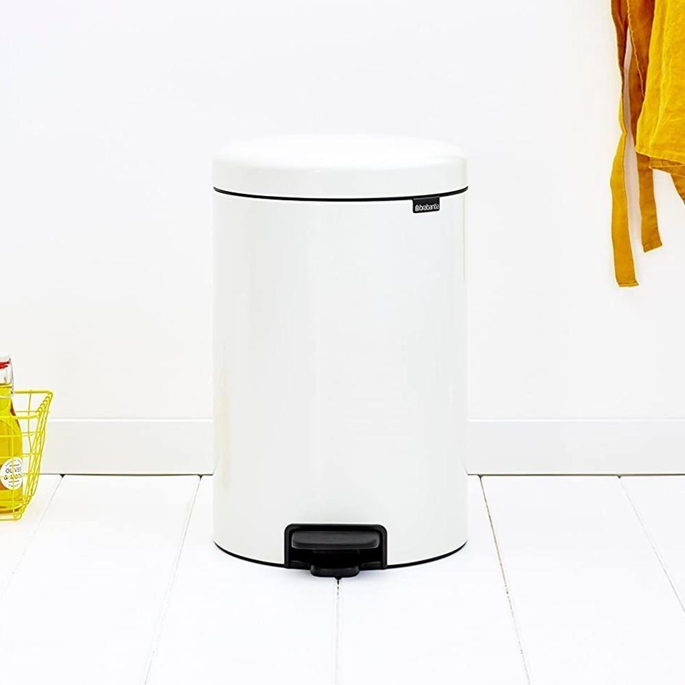 Бак для мусора Brabantia Pedal Bin 20 л Белый (111846) - фото 3