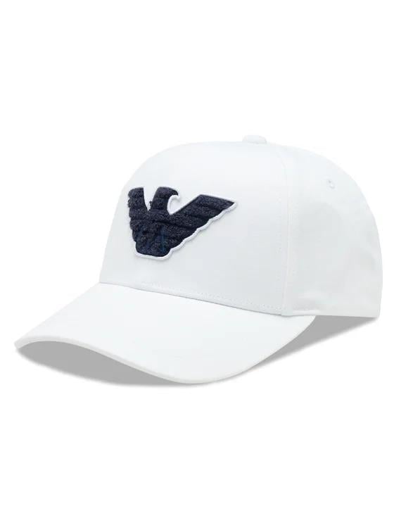 Бейсболка мужская Emporio Armani O/S Белый (3P496-237194bia)