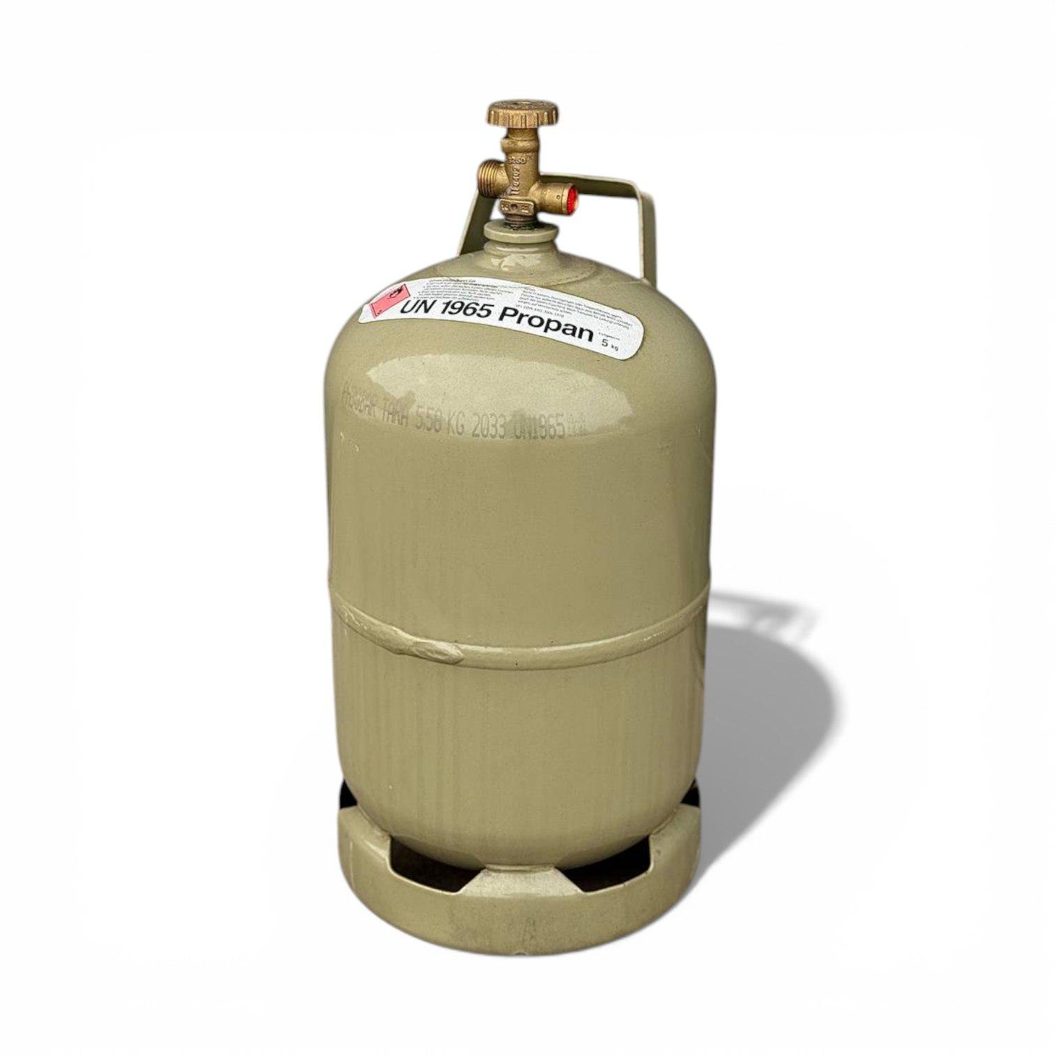 Баллон газовый бытовой Vitkovice Milmet пропан/бутан с вентилем 12 л 5 кг (31946902)