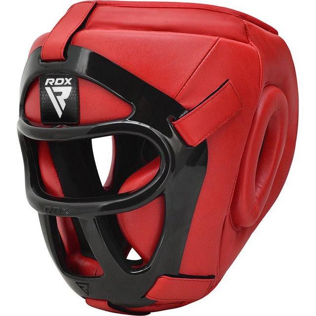 Боксерский шлем RDX T1 Grill Full XL Red (3070040056)