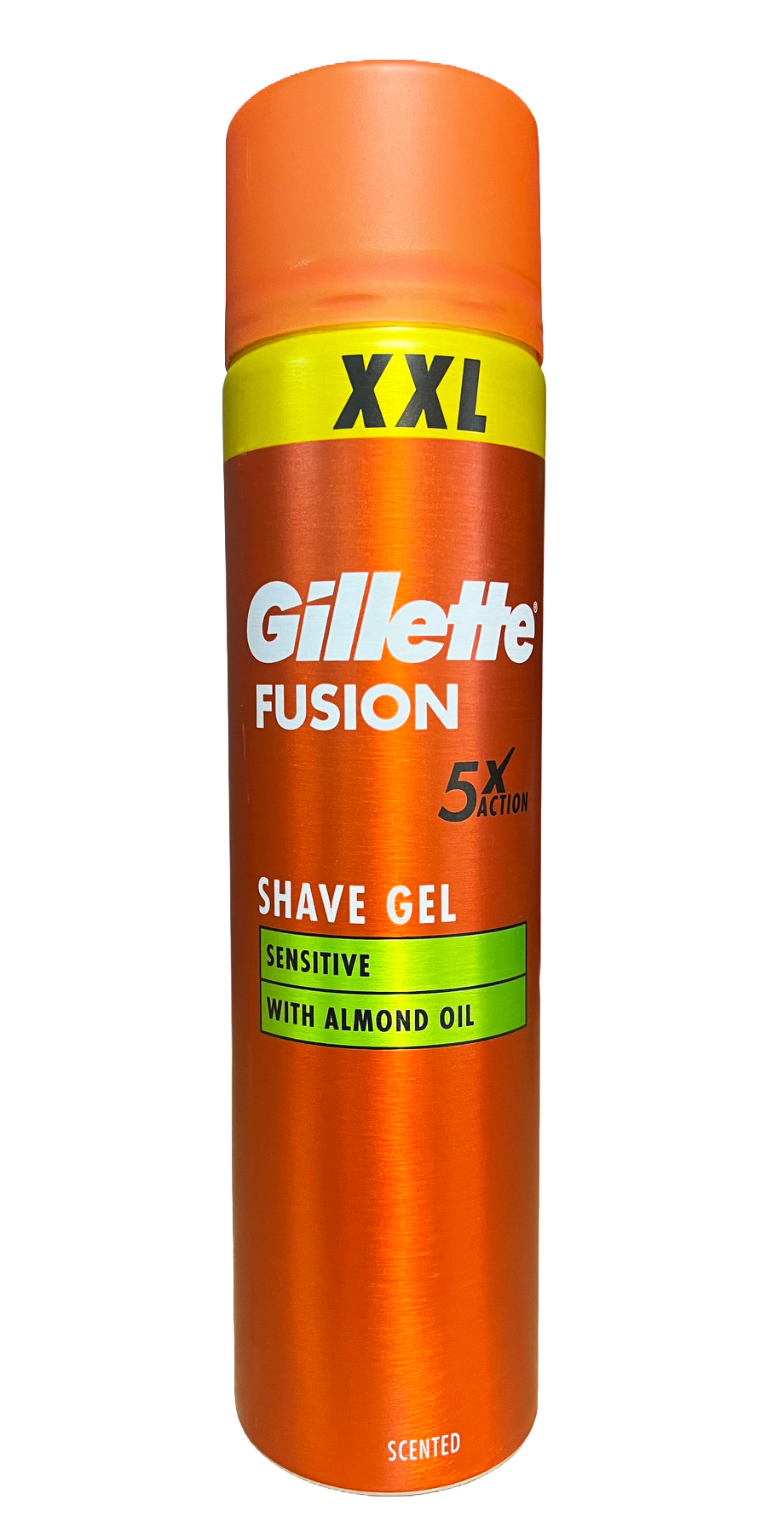 Гель для бритья Gillette Fusion Sensitive с миндальным маслом 240 мл (131675)