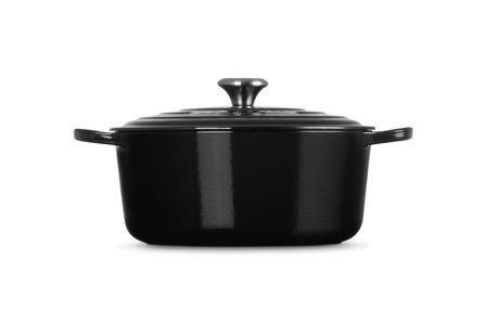 Кастрюля Le Creuset Evolution 6,7 л чугунная с крышкой Black (21177281402430) - фото 3