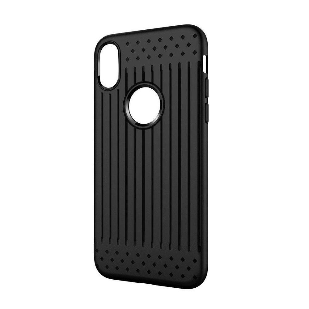 Чехол накладка Primolux Shell TPU для Apple iPhone X/iPhone XS Black (830292249)