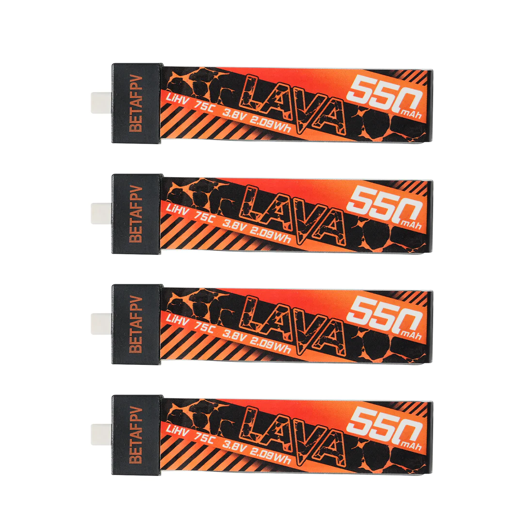 Акумулятор для Cetus та Meteor BetaFPV Lava 1S 550 mAh 75C (1731550) - фото 2