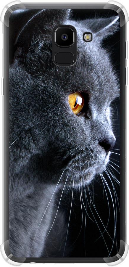 Чехол на Samsung Galaxy J6 2018 Красивый кот (3038sp-1486-42517) Чехол на Samsung Galaxy J6 2018 Красивый кот (3038sp-1486-42517)