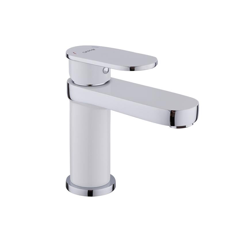 Смеситель для умывальника Gappo Furai G1019-8 1034003 однорычажный Белый (102312)