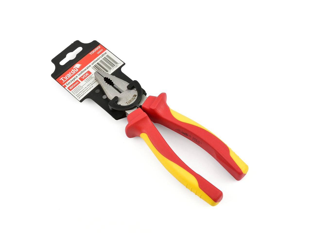 Плоскогубці діелектричні Tvardy VDE 1000V 180 мм (T00901) - фото 2 Плоскогубці діелектричні Tvardy VDE 1000V 180 мм (T00901) - фото 2