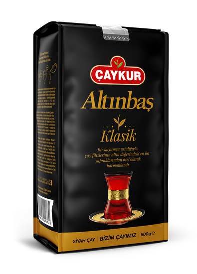 Чай турецький чорний CAYKUR Altınbas Klasik дрібнолистовий 500 г (000382)