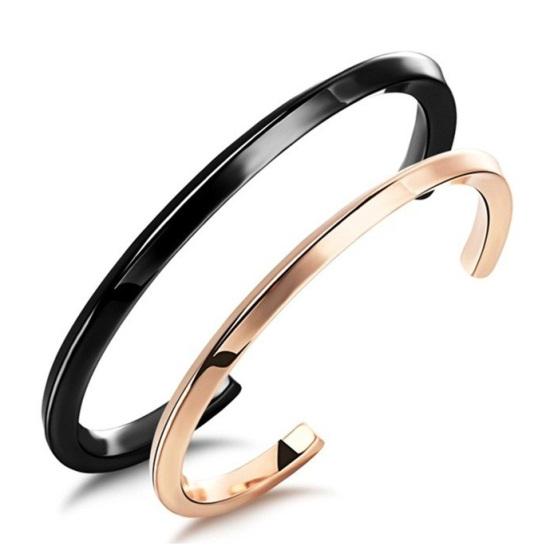 Браслеты парные для двоих из нержавеющей медицинской стали 20 см (BP-007)