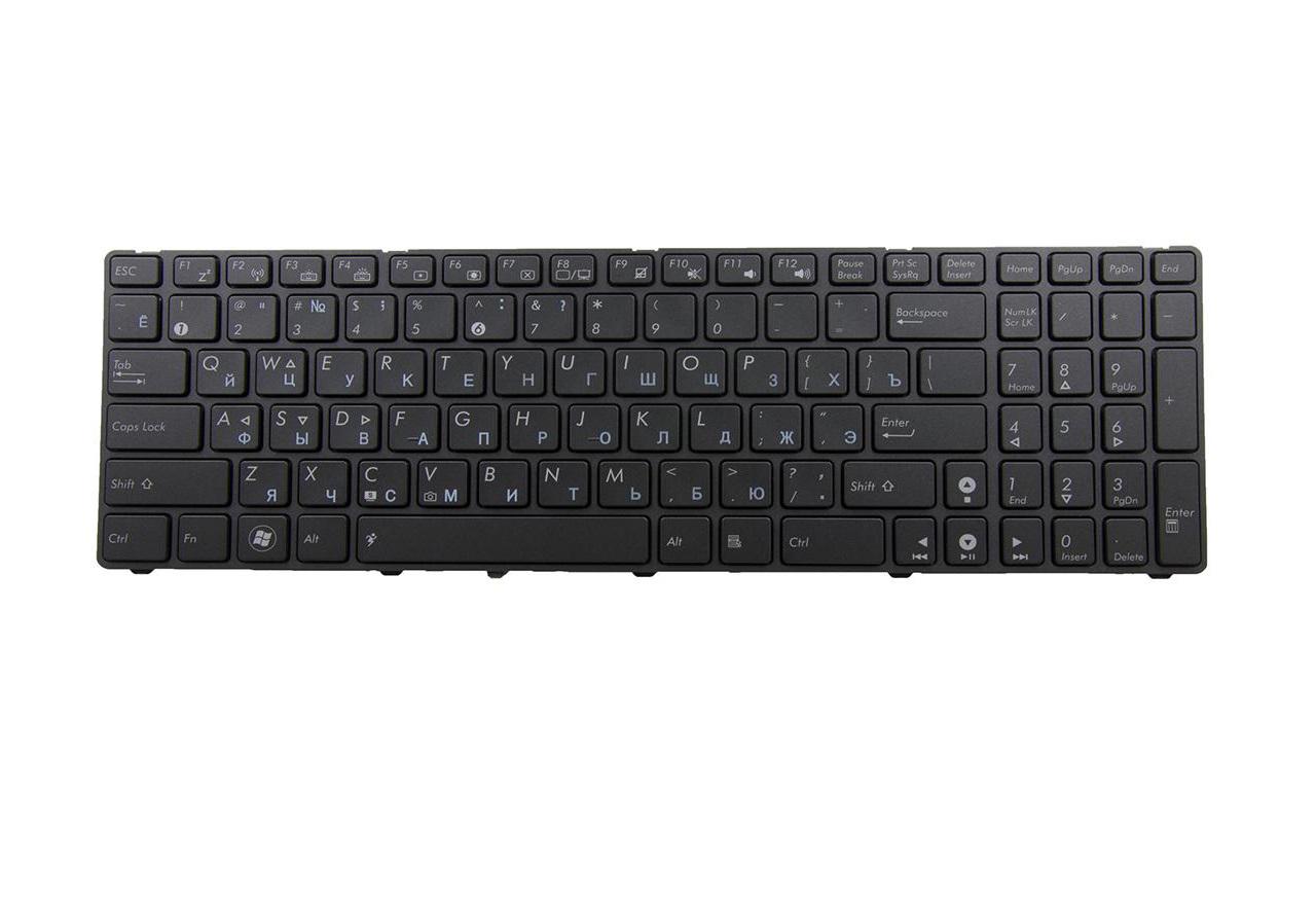 Клавиатура для ноутбука Asus K50 K50LJ матовая (04GNV91KRU00)