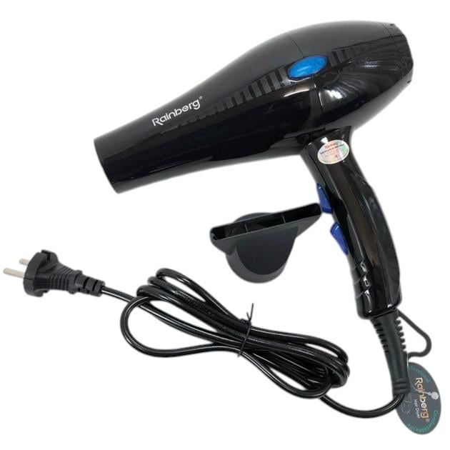Фен для волос Rainberg RB-2210 с концентратором 7800W Черный (ML-04919)
