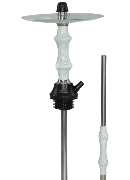 Шахта для кальянів Sunrise Hookah Classic Wood mini та блюдце Білий (6865163)