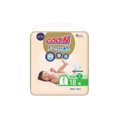 Подгузник GOO.N Premium Soft 4-8 кг S на липучках 18 шт. (863221)