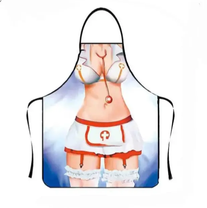 Фартук с приколами для женщин Медсестра 73х57 см Разноцветный (50099) Фартук с приколами для женщин Медсестра 73х57 см Разноцветный (50099)