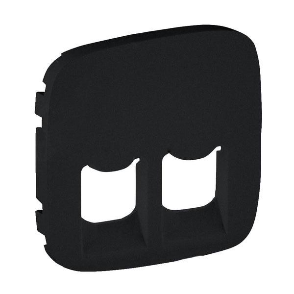 Панель лицевая Legrand Valena In'matic/Allure 50х50 мм Антрацитовый (755428)