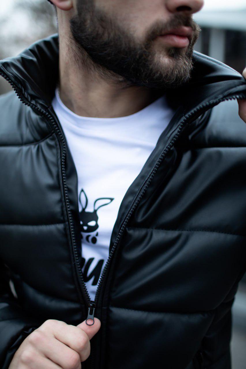 Куртка зі шкірозамінника Skipper S Чорний (8923) - фото 3 Куртка зі шкірозамінника Skipper S Чорний (8923) - фото 3