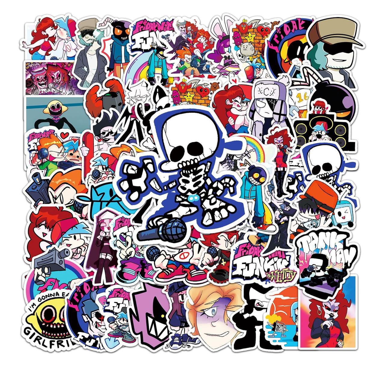 Стикеры Friday Night Funkin 50 шт. (10443)
