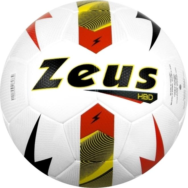 Футбольний м'яч Zeus PALLONE HBD BI/RO Z01850 4 Біло-червоний