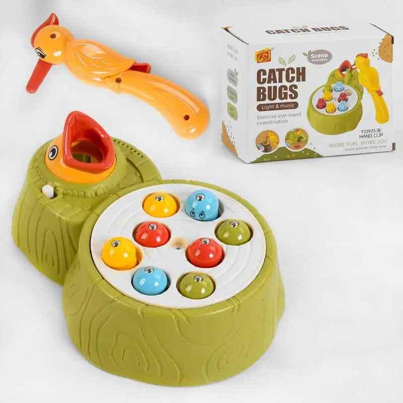 Игра музыкальная Y 33930 A Накорми птичку 8 червей