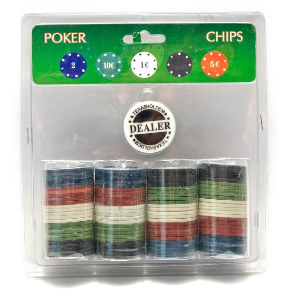 Фишки для покера Darshan 100 шт в упаковке (26721) Фишки для покера Darshan 100 шт в упаковке (26721)