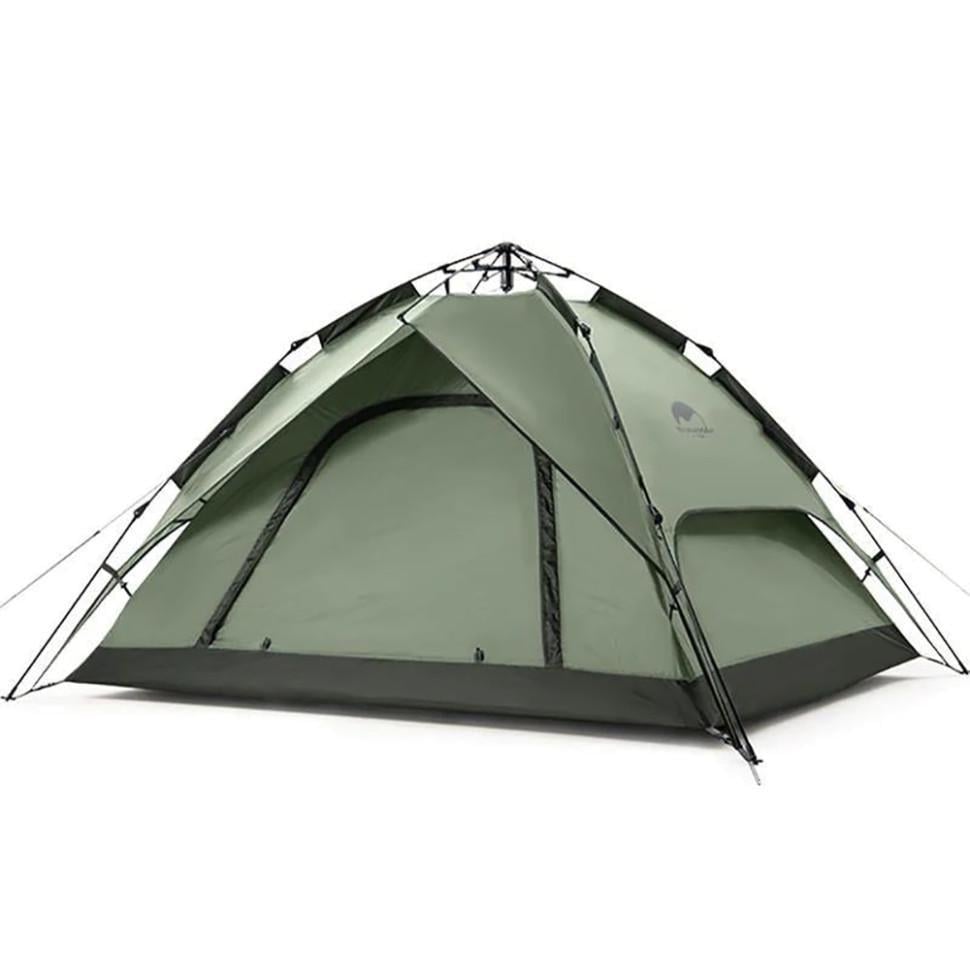 Палатка Naturehike Automatic IV 210T NH21ZP008 Темно-зеленый