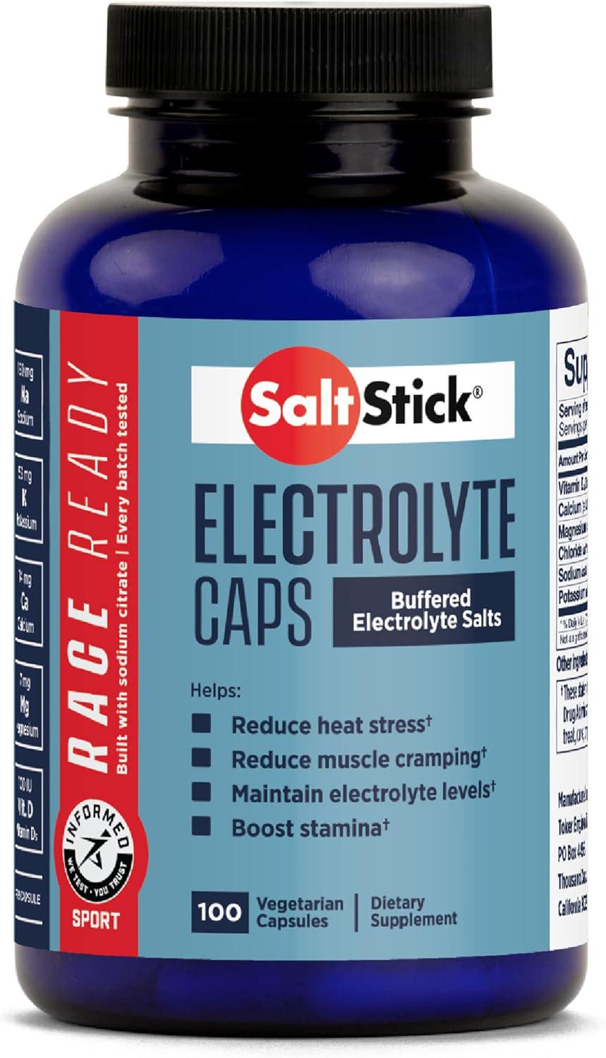 Електроліти Salta Electrolyte Caps Race Ready 100 вегетаріанських капсул