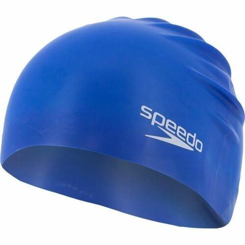 Шапка для плавання Speedo MOULDED SILIC CAP JU OSFM Темно-синій (8-709900011) - фото 1