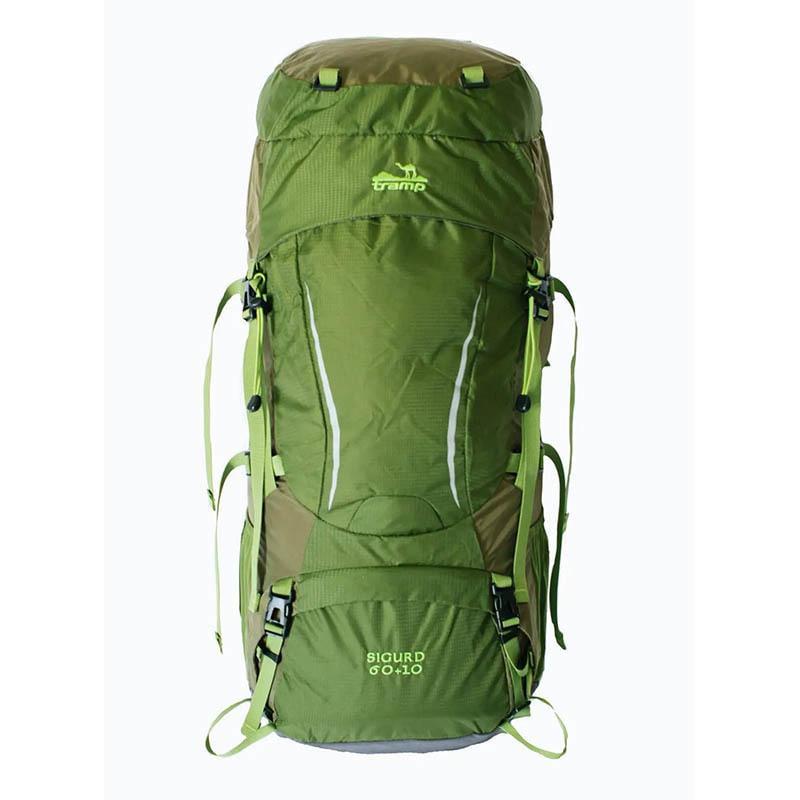 Туристический рюкзак Tramp Sigurd 60+10 л Зеленый/ (UTRP-045-green)