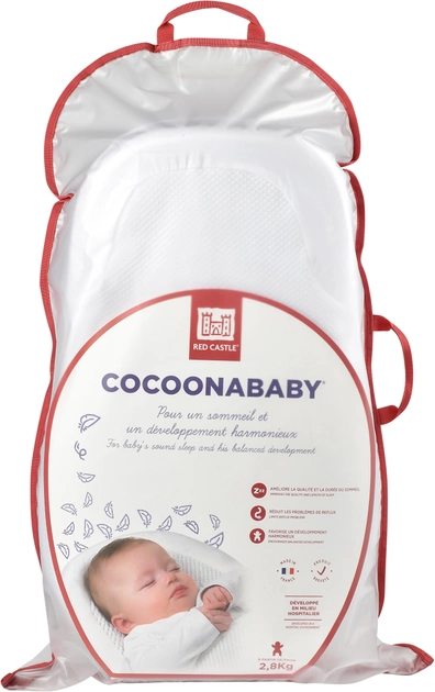 Кокон Red Сastle эргономичный Cocoonababy 40х69 Белый (3660950066579) - фото 3